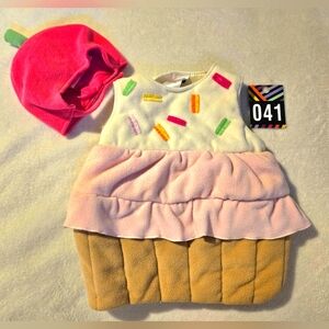 Little Cupcake Old Navy 2 Pc Baby Costume 6-12 Mths